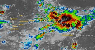 Para este domingo prevén lluvias moderadas y fuertes en nororiente de Venezuela
