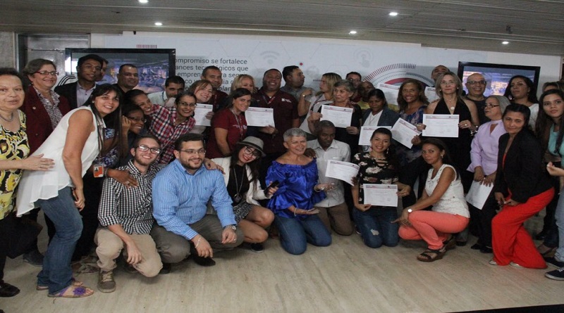 rmprndedores de chacao y sucre exhiben sus logros