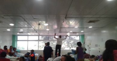Alrededor de 639 bombillos tipo LED fueron instalados en el hospital Dr, Núñez Tovar en Monagas