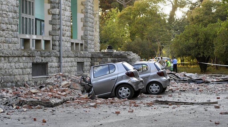 Sismo en Albania deja al menos 105 heridos y daños materiales