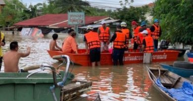 Inundaciones en Tailandia dejan saldo de 28 personas fallecidas