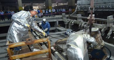 Realizan reparaciones eléctricas en la CVG Venalum