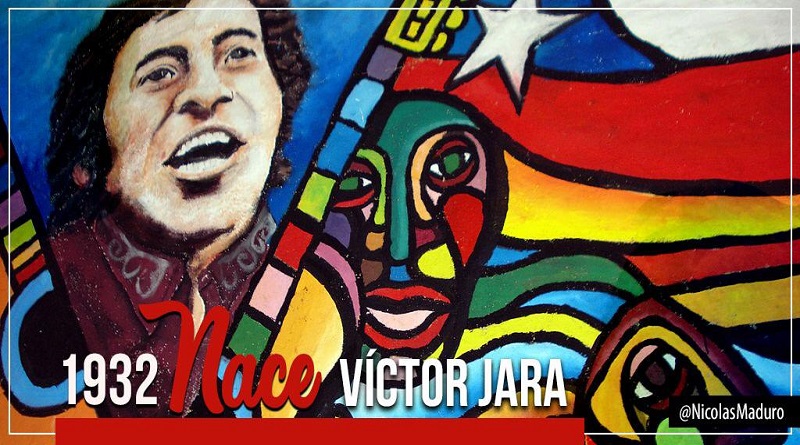 Poesía de Víctor Jara se sigue multiplicando en la lucha diaria