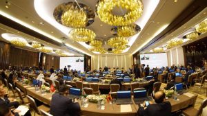 En Baku, Azerbaiyán, Reuniones Preparatorias de MNOAL en vísperas de la VXIII Cumbre del Movimiento, donde Venezuela entregará la Presidencia pro tempore al país anfitrión