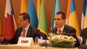 Canciller Jorge Arreaza inicia Reunión Ministerial del MNOAL en el contexto de la XVIII Cumbre de Jefes de Estado y de Gobierno