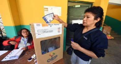 Defensoría del Pueblo de Bolivia insta a actuar con tolerancia en el último tramo electoral