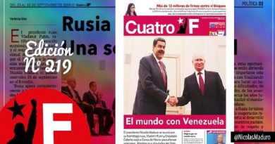 Edición Nº 219 del Cuatro F analiza sobre las agresiones imperiales contra Venezuela