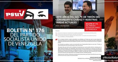 Boletín 176° del PSUV analiza los vientos de revolución en el mundo occidental