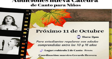 Realizarán audiciones en Conservatorio Vicente Emilio Sojo de Barquisimeto