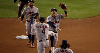 Astros se adelantan en Serie Mundial al derrotar 7-1 a Nacionales