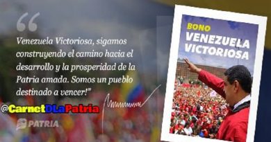 Comenzó asignación del Bono “Venezuela Victoriosa por el Carnet de la Patria