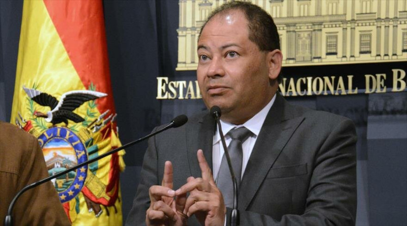 Ministro de Gobierno de Bolivia responsabiliza a Mesa por violencia en las calles