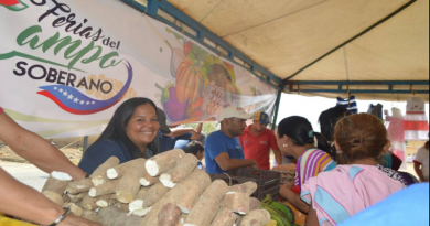 Más de 600 familias del sector “El Crucito” beneficiadas con Ferias del Campo Soberano en Yaracuy
