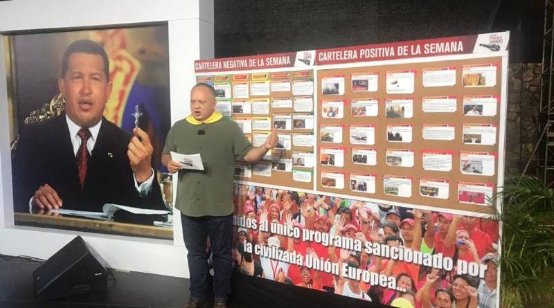 Diosdado Cabello FMI más nunca volverá a nuestra Patria