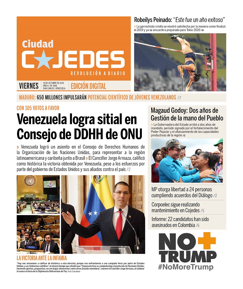 Así titulan los medios impresos venezolanos este 18 de octubre Así titulan los medios impresos venezolanos este 18 de octubre