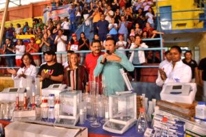 Gobernador de Guárico en un pase Presidencial durante jornada del Victorioso Regreso a Clases Universitarias