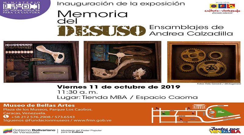 MBA abre sus puertas este viernes a exposición "Memoria del Desuso"