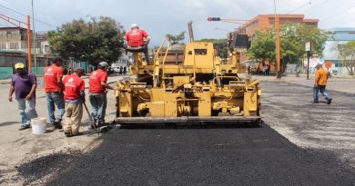 Plan de Asfaltado continúa recuperando vialidad de Barquisimeto