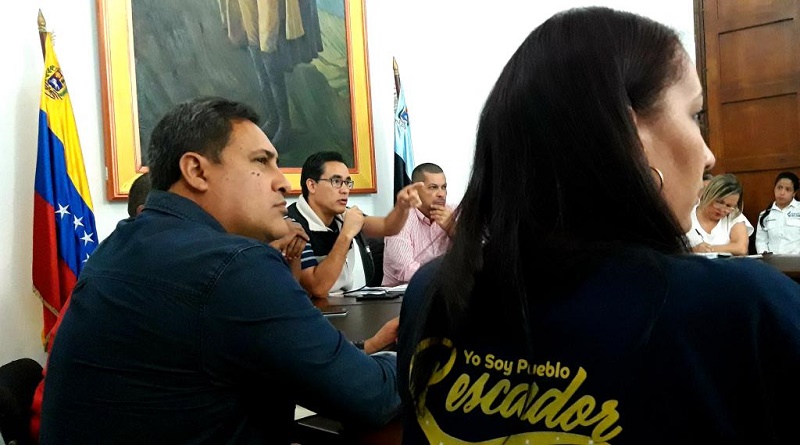Reunión con Ministro de Pesca.