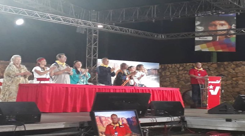 Delegados de 18 países instalan I Congreso Internacional de los Pueblo Indígenas en Bolívar