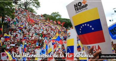 En el Día de la No Violencia presidente Maduro llama a fortalecer ideal de respeto