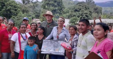 Entregan más de 30 toneladas de insumos en Sierra de Perijá afectada por lluvias