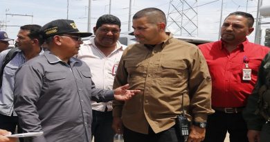 Evalúan avances de obras en Termoeléctrica Rafael Urdaneta del Zulia
