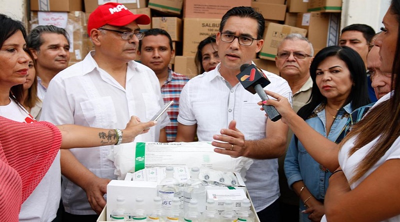 Red hospitalaria de Nueva Esparta recibe más de 500 mil medicamentos e insumos médicos