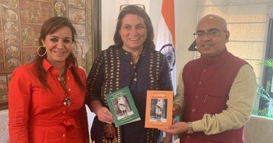 Consejo Indio de Relaciones Culturales reconoció obra literaria de Mónica Sáiz sobre Gandhi