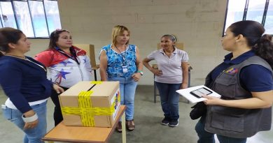 Más de 150 toneladas de asfalto colocaron en la Parroquia Unión en Lara
