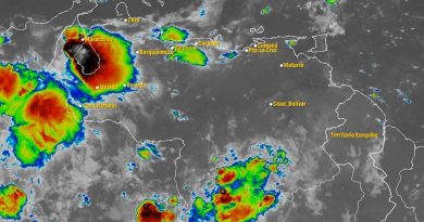 Lluvias con eventuales ráfagas de viento se prevé para este viernes en gran parte del país