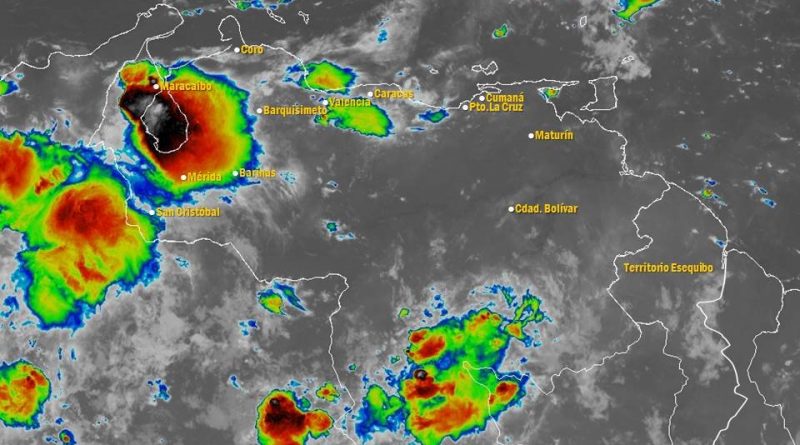 Lluvias con eventuales ráfagas de viento se prevé para este viernes en gran parte del país