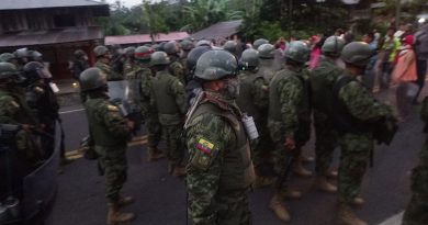 Mayor organización indígena de Ecuador denuncia brutalidad policial