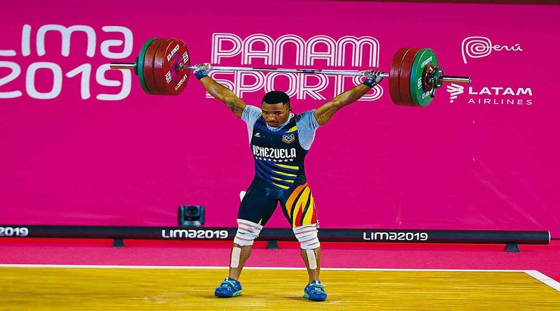 Pesista venezolano Julio Mayora es tercero en ranking mundial