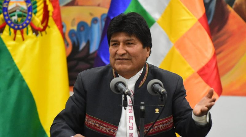 Presidente de Bolivia Misión de la OEA está con el golpe de Estado