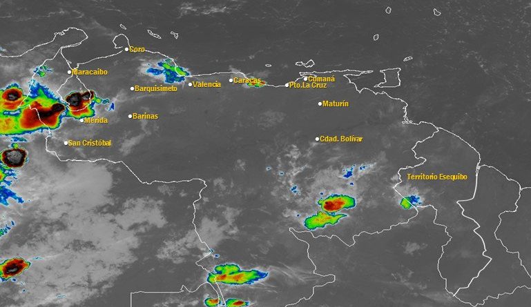 Prevén poca nubosidad para gran parte del país y lluvias al occidente y sur
