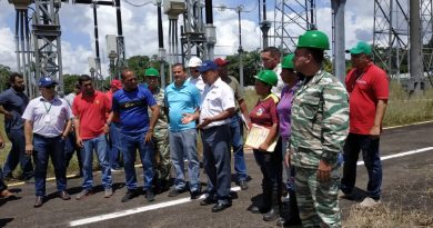 Supervisan labores de reactivación de Termoeléctrica Planta Centro en Carabobo