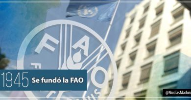 Venezuela reafirma voluntad de consolidar cooperación con FAO a propósito de su aniversario