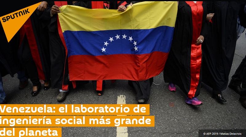 Sputnik | Venezuela: el laboratorio de ingeniería social más grande del planeta