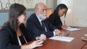 Viceministro para Asia, Medio Oriente y Oceanía, Rubén Dario Molina, sostuvo un encuentro con el director del Centro de Diversidad Cultural y DDHH del Mnoal, en Irán, Dr. Alí Pourghassab Amiri