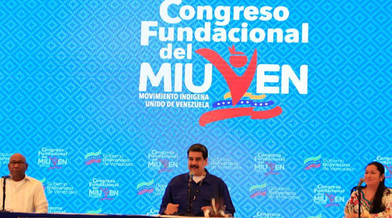 Congreso Fundacional del MIUVEN clausura con la refirmación absoluta de apoyo al presidente Nicolás Maduro