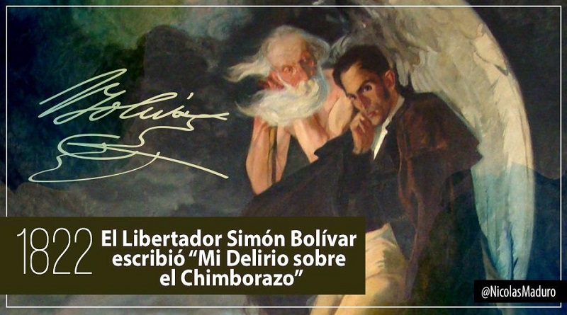 Presidente Maduro invitó a profundizar pensamiento bolivariano a través de Mi Delirio sobre el Chimborazo