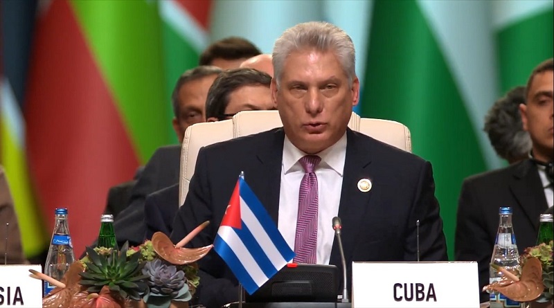 En el Mnoal: Cuba reitera su solidaridad con pueblos que luchan por su derecho a la autodeterminación