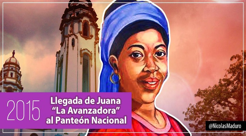 Hace cuatro años los restos simbólicos de Juana "La Avanzadora" ingresaron al Panteón Nacional