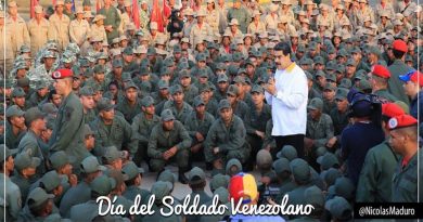 Presidente Maduro exaltó labor de los soldados venezolanos