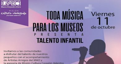 Museo AlejandroOtero impulsa talento infantil con la presentación del programa "Toda música para los museos"