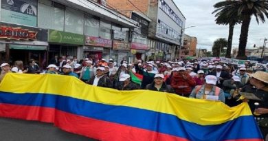 Paro nacional en Colombia contra reformas laborales de Duque