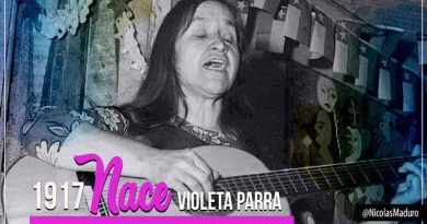 Canto y poesía de Violetta Parra defendió lucha de los pueblos oprimidos