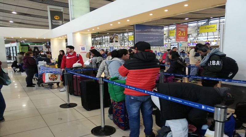 Retornan 90 venezolanos desde Chile con Plan Vuelta a la Patria