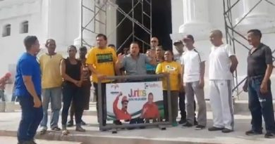 Inspeccionan obras en templo Nuestra Señora del Buen Consejo en Aragua